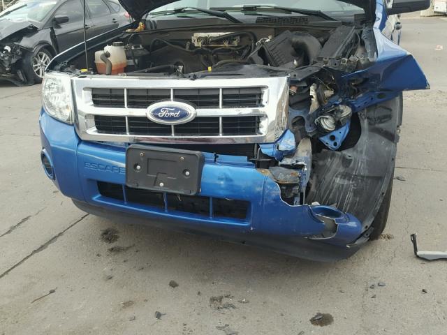 1FMCU0C79CKB80688 - 2012 FORD ESCAPE XLS BLUE photo 7