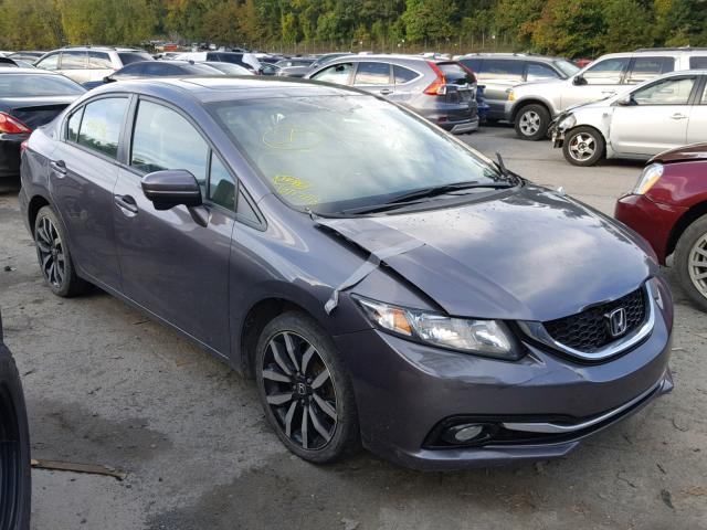 19XFB2F92EE248173 - 2014 HONDA CIVIC EXL 灰色 照片 1