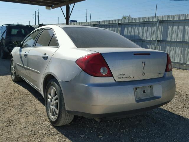 1G2ZG558464264763 - 2006 PONTIAC G6 SE1 SILVER photo 3