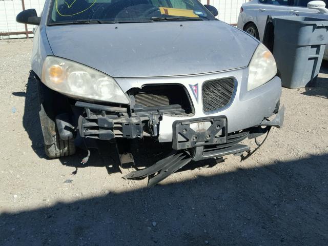 1G2ZG558464264763 - 2006 PONTIAC G6 SE1 SILVER photo 9