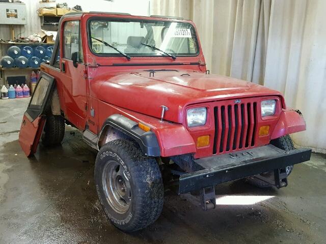 2J4FY19EXLJ530230 - 1990 JEEP WRANGLER / RED photo 1