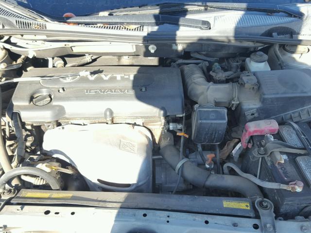 JTKDE167750006066 - 2005 TOYOTA SCION TC SILVER photo 7