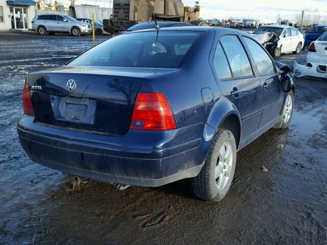 3VWSK29M93M006320 - 2003 VOLKSWAGEN JETTA GLS BLUE photo 4