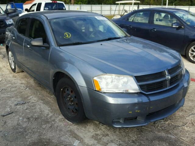 1B3CC4FB7AN195783 - 2010 DODGE AVENGER SX GRAY photo 1