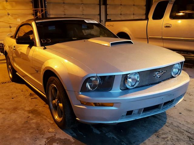 1ZVHT85H365107950 - 2006 FORD MUSTANG GT SILVER photo 1