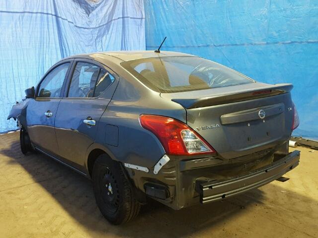 3N1CN7AP6HL873885 - 2017 NISSAN VERSA S CHARCOAL photo 3