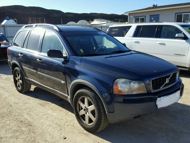 YV1CY59H641125994 - 2004 VOLVO XC90 BLUE photo 1