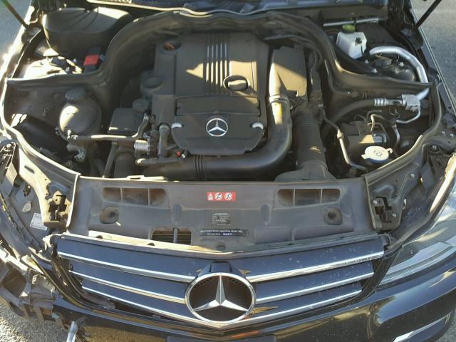 WDDGF4HB8EG221389 - 2014 MERCEDES-BENZ C 250 BLACK photo 7