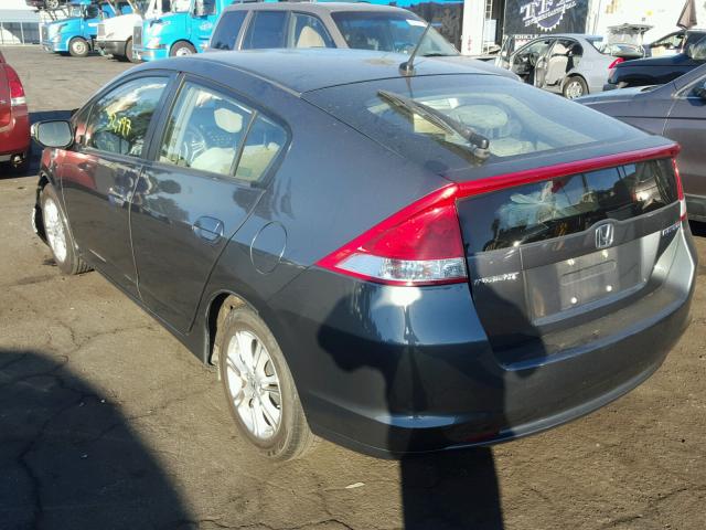 JHMZE2H7XBS011647 - 2011 HONDA INSIGHT EX CHARCOAL photo 3