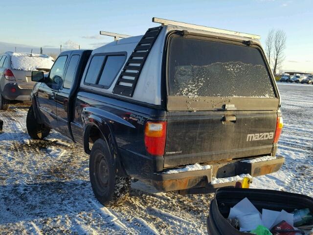 4F4YR46U88PM00294 - 2008 MAZDA B3000 CAB BLACK photo 3