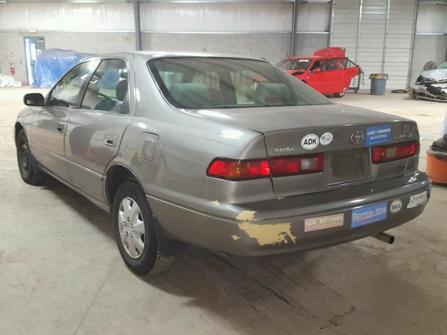 4T1BG22K2VU056399 - 1997 TOYOTA CAMRY CE TAN photo 3