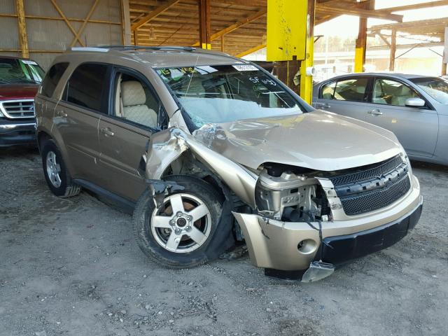 2CNDL63F166135222 - 2006 CHEVROLET EQUINOX LT GOLD photo 1