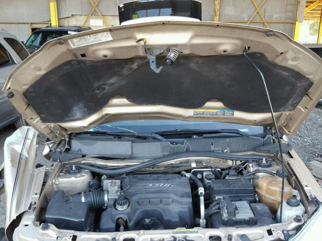 2CNDL63F166135222 - 2006 CHEVROLET EQUINOX LT GOLD photo 7