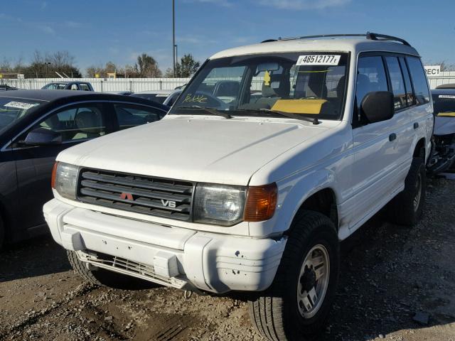 JA4MR41H9SJ005904 - 1995 MITSUBISHI MONTERO LS WHITE photo 2