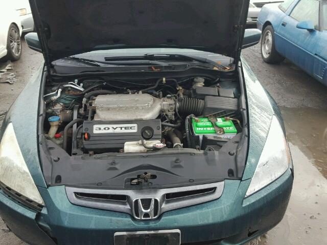 1HGCM665X3A007528 - 2003 HONDA ACCORD EX 绿色 照片 7