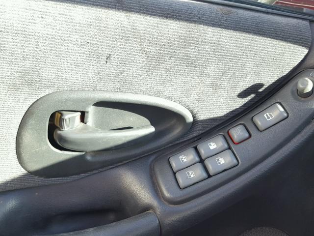 1G2WP52K0XF321954 - 1999 PONTIAC GRAND PRIX წითელი ფოტო 10