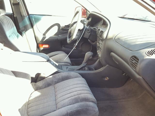 1G2WP52K0XF321954 - 1999 PONTIAC GRAND PRIX წითელი ფოტო 5