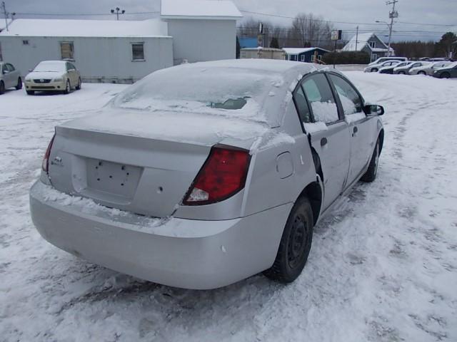 1G8AG52F03Z121331 - 2003 SATURN ION LEVEL SILVER photo 4