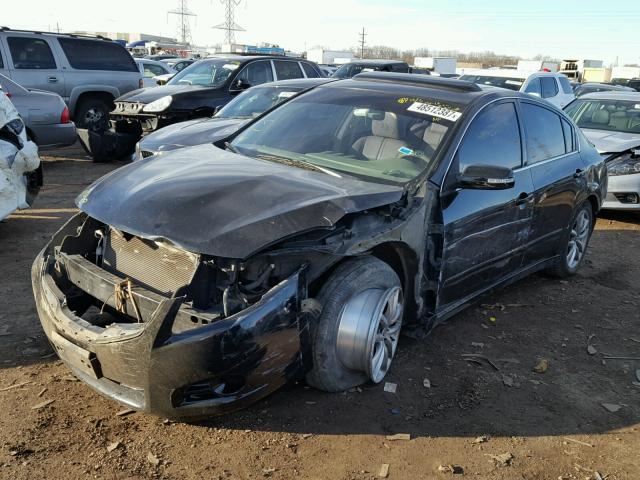 1N4AL2AP2CN414249 - 2012 NISSAN ALTIMA BAS BLACK photo 2