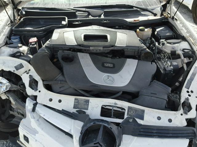 WDBWK56F65F038963 - 2005 MERCEDES-BENZ SLK 350 WHITE photo 7