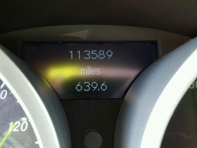 WDBWK56F65F038963 - 2005 MERCEDES-BENZ SLK 350 WHITE photo 8