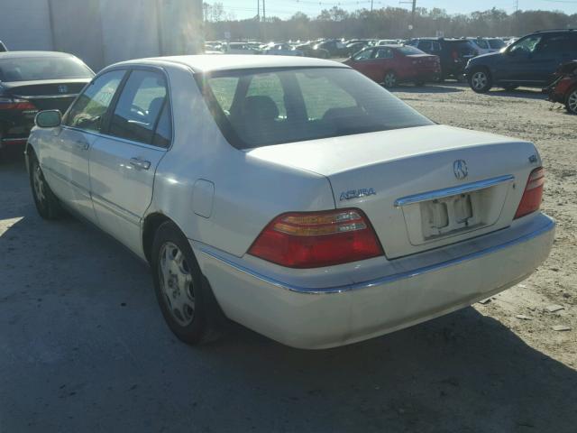 JH4KA9653YC002427 - 2000 ACURA 3.5RL WHITE photo 3