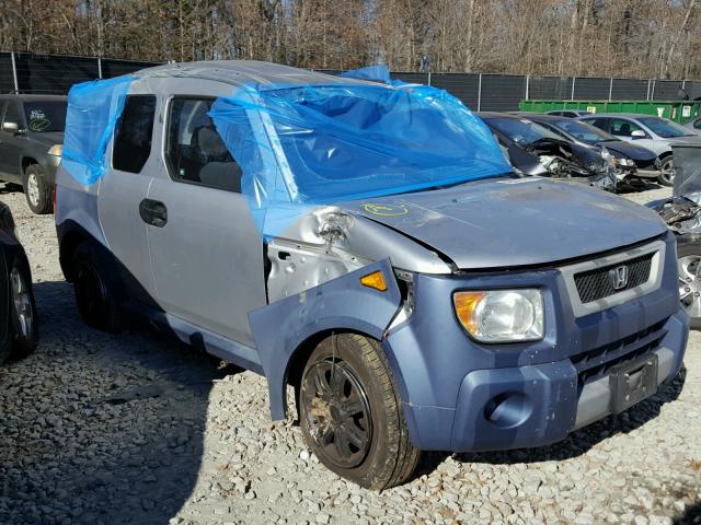 5J6YH28636L025122 - 2006 HONDA ELEMENT EX SILVER photo 1