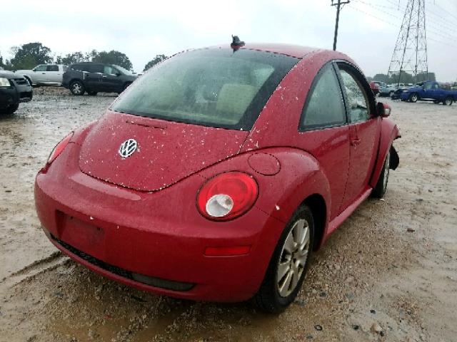 3VWPW31C59M503652 - 2009 VOLKSWAGEN NEW BEETLE Qırmızı foto 4