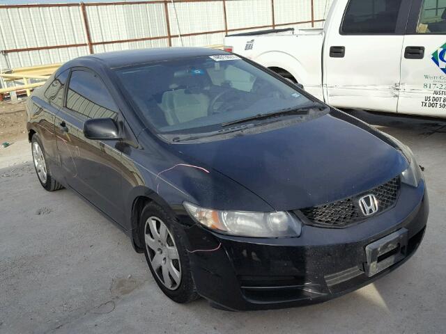 2HGFG1B62AH525976 - 2010 HONDA CIVIC LX BLACK photo 1