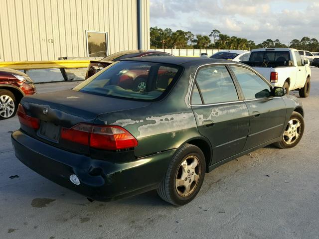 1HGCG5551WA219788 - 1998 HONDA ACCORD EX GREEN photo 4