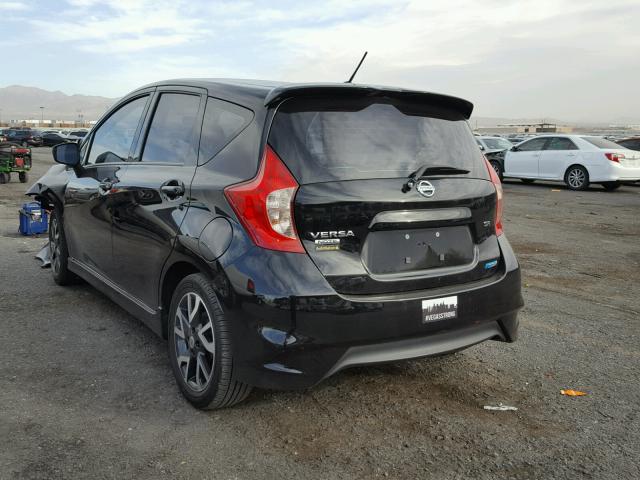 3N1CE2CP4FL368120 - 2015 NISSAN VERSA NOTE BLACK photo 3