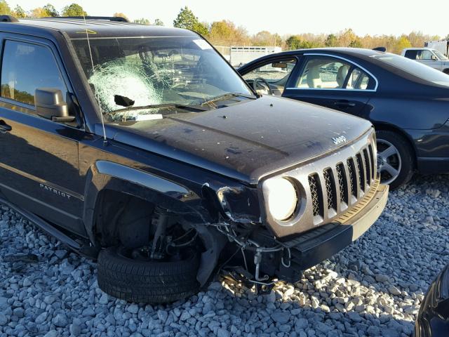 1J4NF1GB0BD164937 - 2011 JEEP PATRIOT SP BLUE photo 9