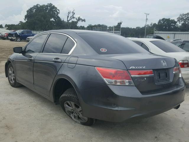 1HGCP2F4XBA150677 - 2011 HONDA ACCORD LXP GRAY photo 3