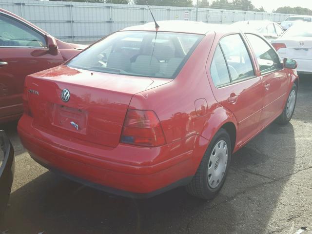 3VWRB69M12M118128 - 2002 VOLKSWAGEN JETTA GL RED photo 4