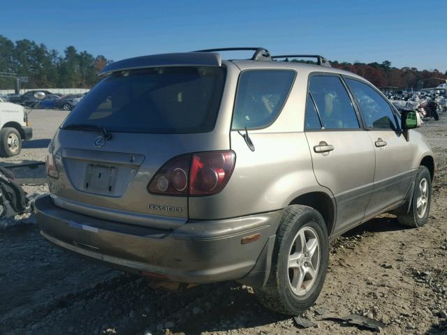 JT6GF10U6X0032040 - 1999 LEXUS RX 300 BEIGE photo 4