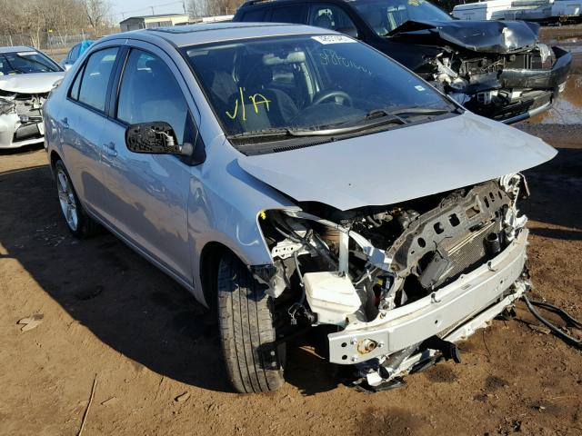 JTDBT923181227327 - 2008 TOYOTA YARIS SILVER photo 1