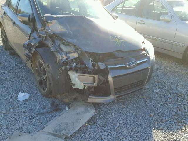 1FADP3F23DL207547 - 2013 FORD FOCUS SE GRAY photo 9