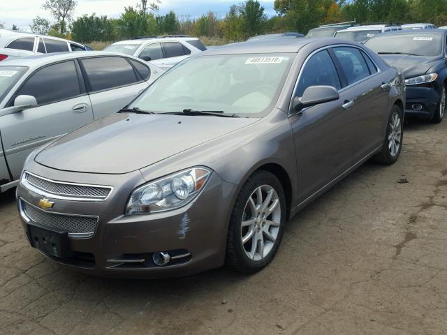 1G1ZG5E71CF116453 - 2012 CHEVROLET MALIBU LTZ 棕色 照片 2