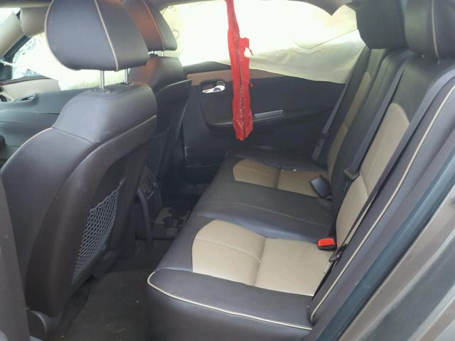 1G1ZG5E71CF116453 - 2012 CHEVROLET MALIBU LTZ 棕色 照片 6