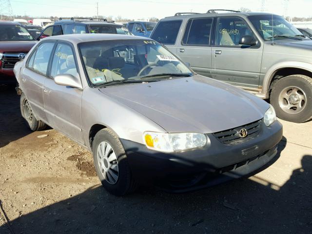 2T1BR12E72C553332 - 2002 TOYOTA COROLLA CE TAN photo 1