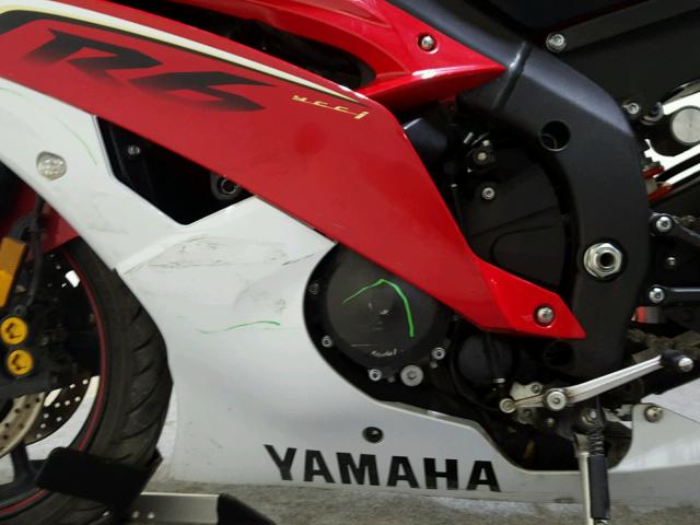 JYARJ16E0DA029068 - 2013 YAMAHA YZFR6 RED photo 11