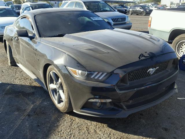 1FA6P8CF5G5310801 - 2016 FORD MUSTANG GT BLACK photo 1