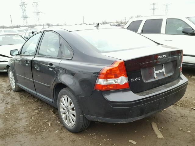 YV1MS382252071550 - 2005 VOLVO S40 2.4I BLACK photo 3