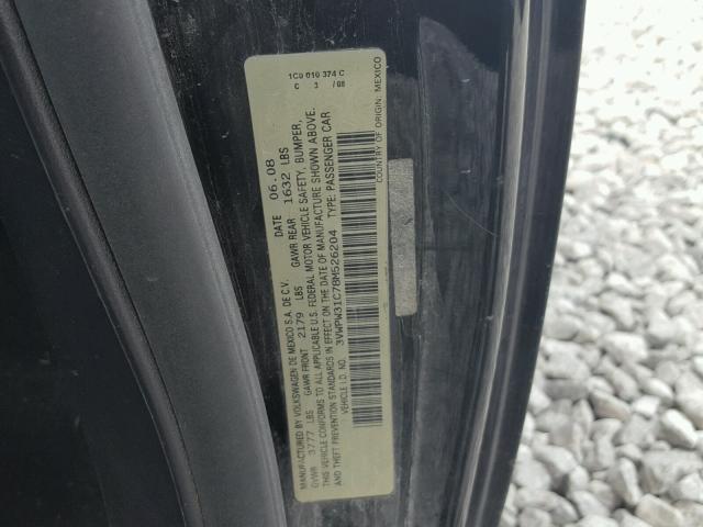 3VWPW31C78M526204 - 2008 VOLKSWAGEN NEW BEETLE Qara foto 10