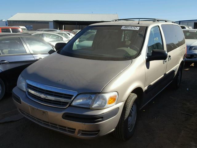 1GNDX03E11D249560 - 2001 CHEVROLET VENTURE TAN photo 2