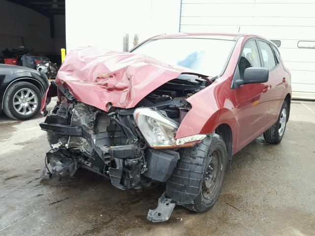 JN8AS58V49W177273 - 2009 NISSAN ROGUE S BURGUNDY photo 2