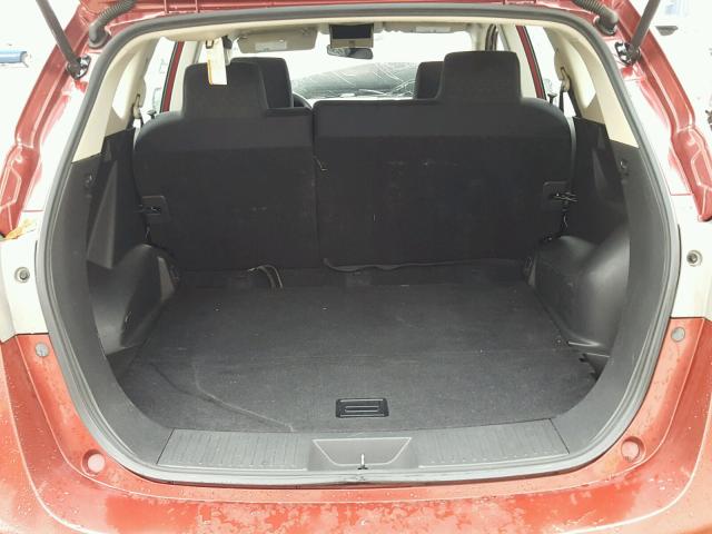 JN8AS58V49W177273 - 2009 NISSAN ROGUE S BURGUNDY photo 9