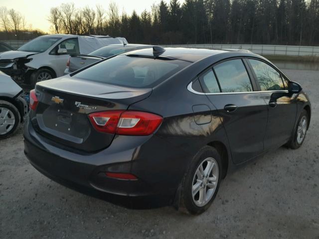 1G1BE5SM0H7248784 - 2017 CHEVROLET CRUZE LT BLACK photo 4