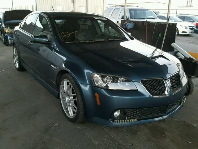 6G2EC57Y49L213882 - 2009 PONTIAC G8 GT BLUE photo 1