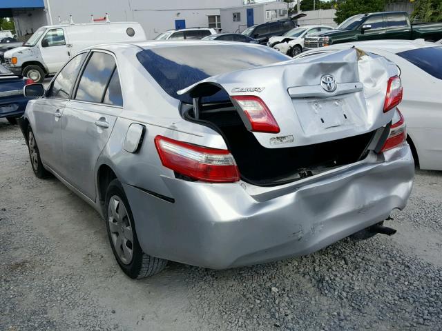 4T1BE46K19U292463 - 2009 TOYOTA CAMRY BASE SILVER photo 3